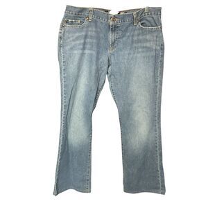 Old Navy Men's Bootcut Jeans Light Wash Denim Size 38 Classic NEW